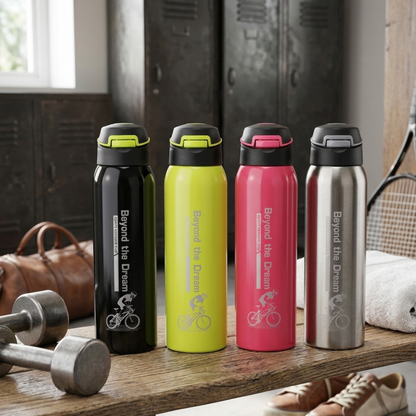 Borraccia Sportiva "Beyond the Dream" | 500ml Ergonomica per Ciclismo e Fitness