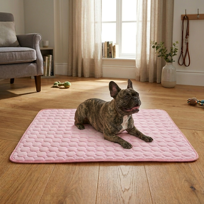 ❄️ Estate al fresco: Il comfort che il tuo pet merita! Pet Dog Cat Ice Silk Cold Nest Pad For Cooling In Summer